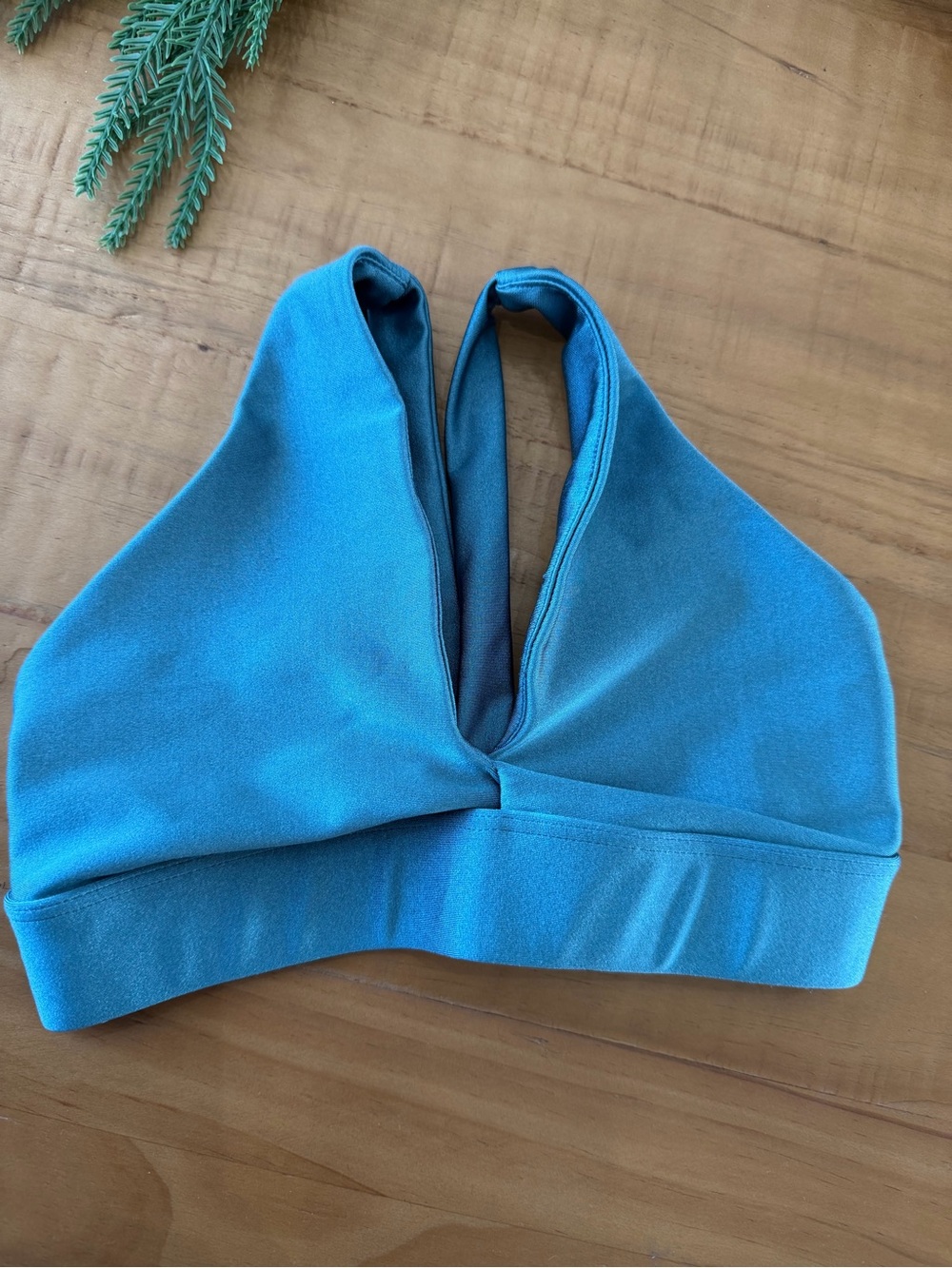 Tiger Friday Kids Athletic Matching Set - Teal Blue/ green sports bra & Leggings - Picture 2 of 8
